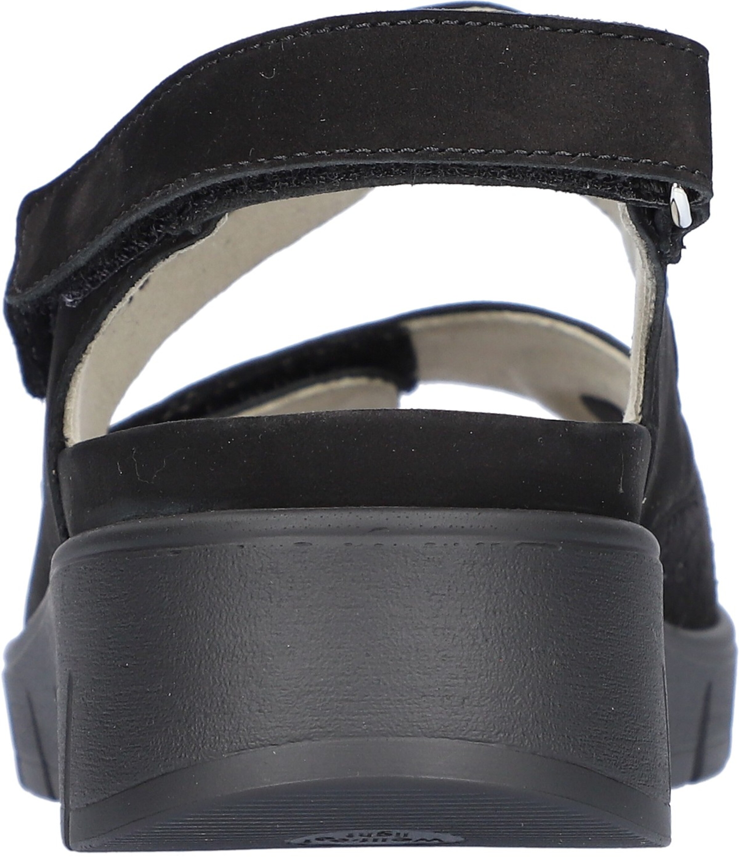 WALDLÄUFER Sandale in Schwarz