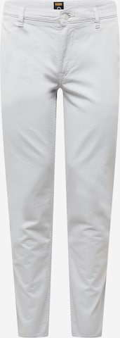 Pantalon chino BOSS en gris : devant