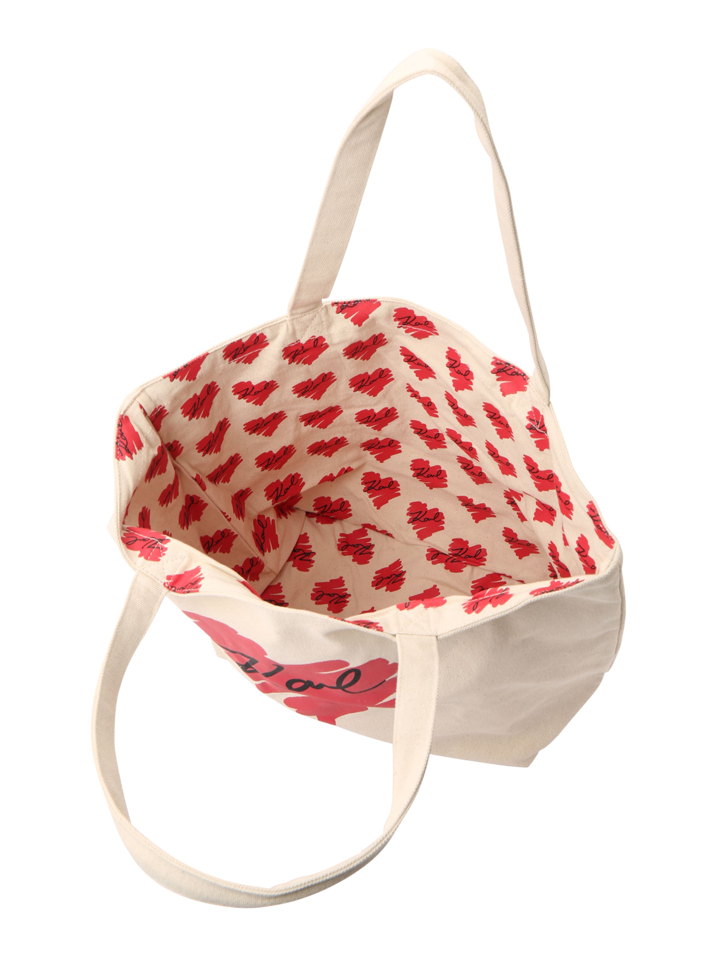 Karl Lagerfeld Μεγάλη τσάντα σε λευκό