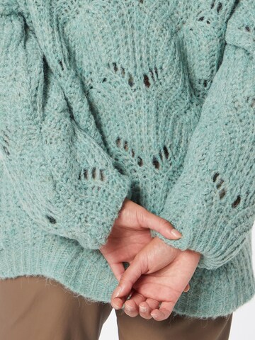 ABOUT YOU Knit Cardigan 'Fiona' in Green