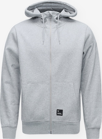 Giacca di felpa 'Redstone' di Vintage Industries in grigio: frontale