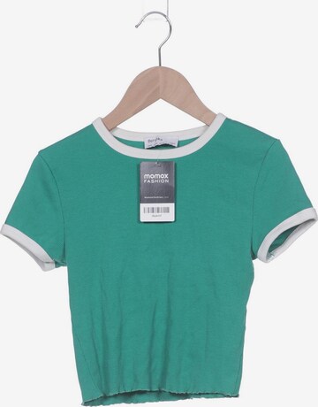 Bershka Top & Shirt in S in Green: front