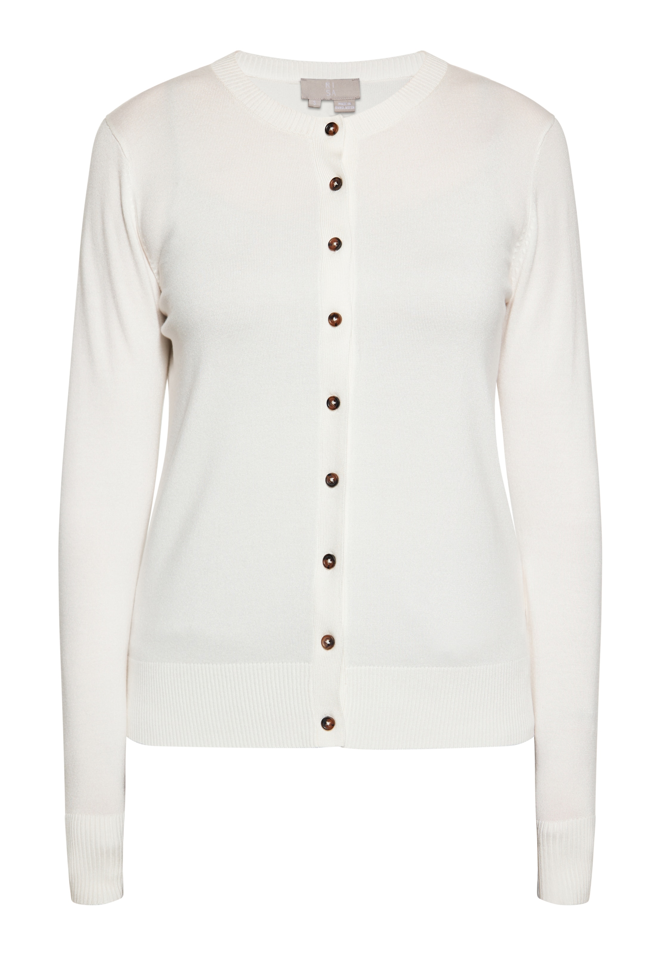 RISA Kofta i vit: framsida