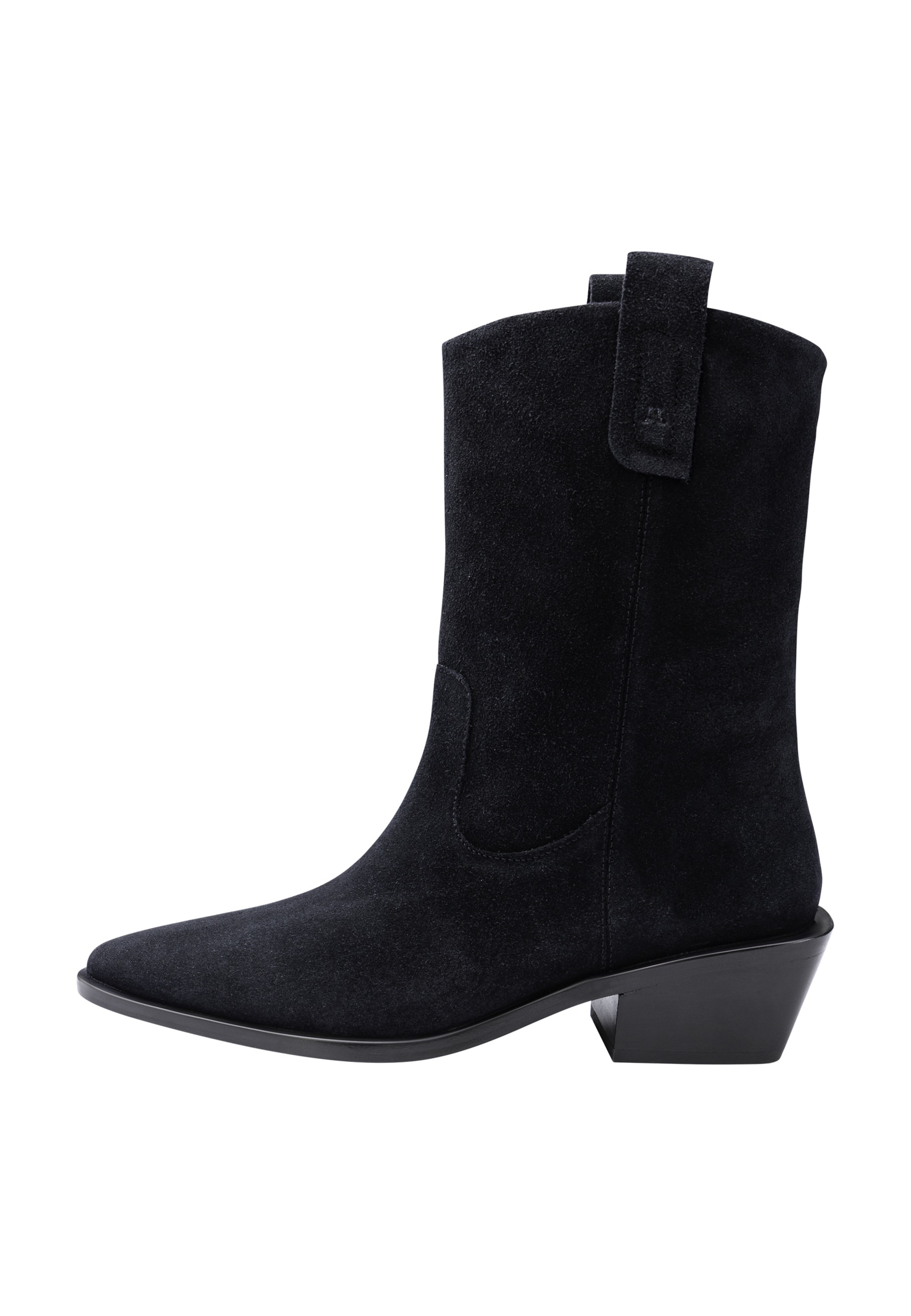 Bottes de cowboy LLOYD en noir : devant