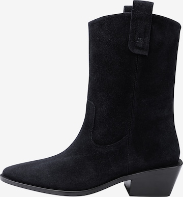 Bottes de cowboy LLOYD en noir : devant