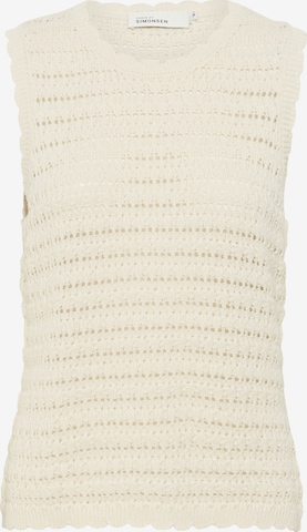 Haut 'Venus' KAREN BY SIMONSEN en blanc : devant