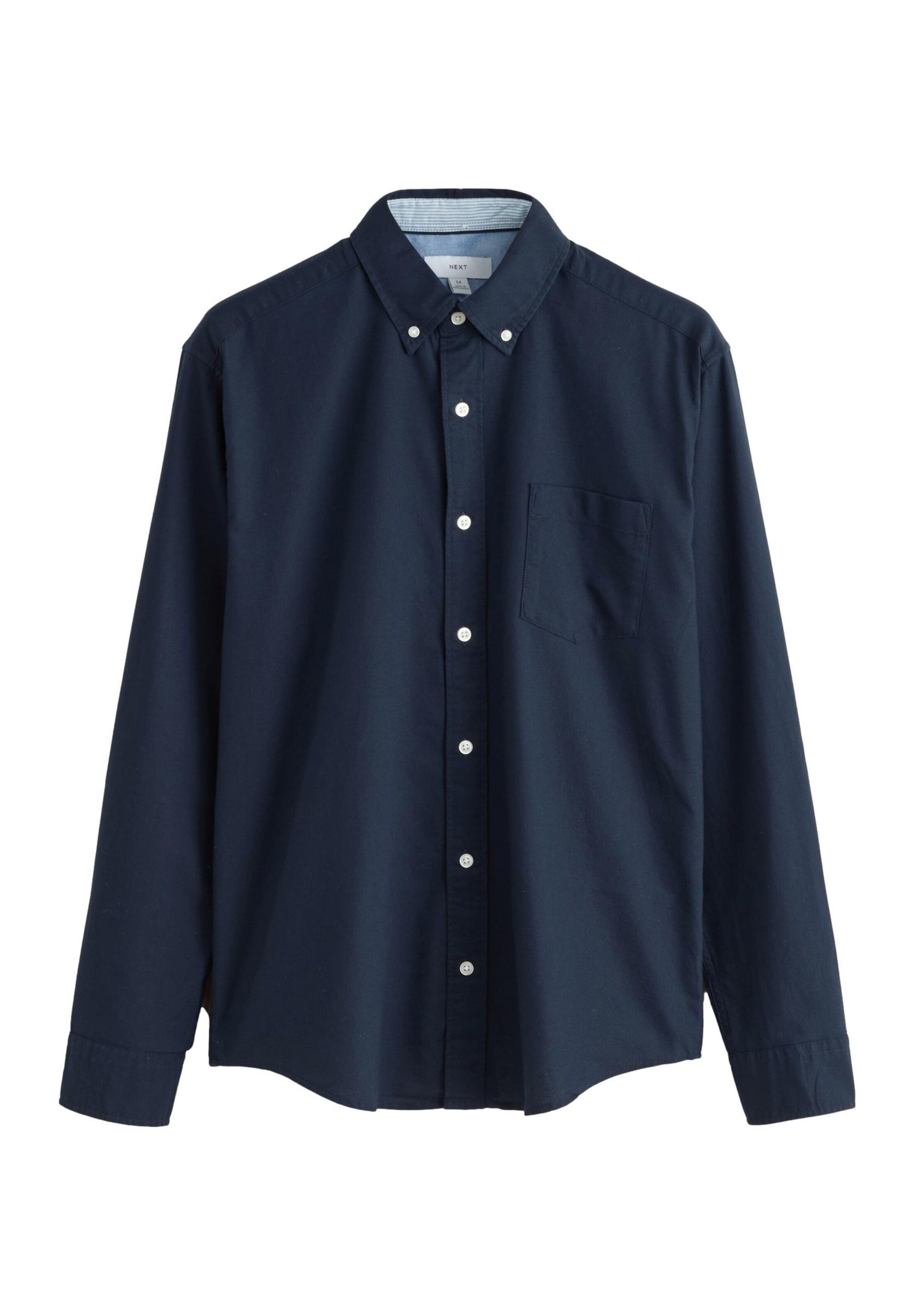 Next - Regular Fit Camisa em azul: frente