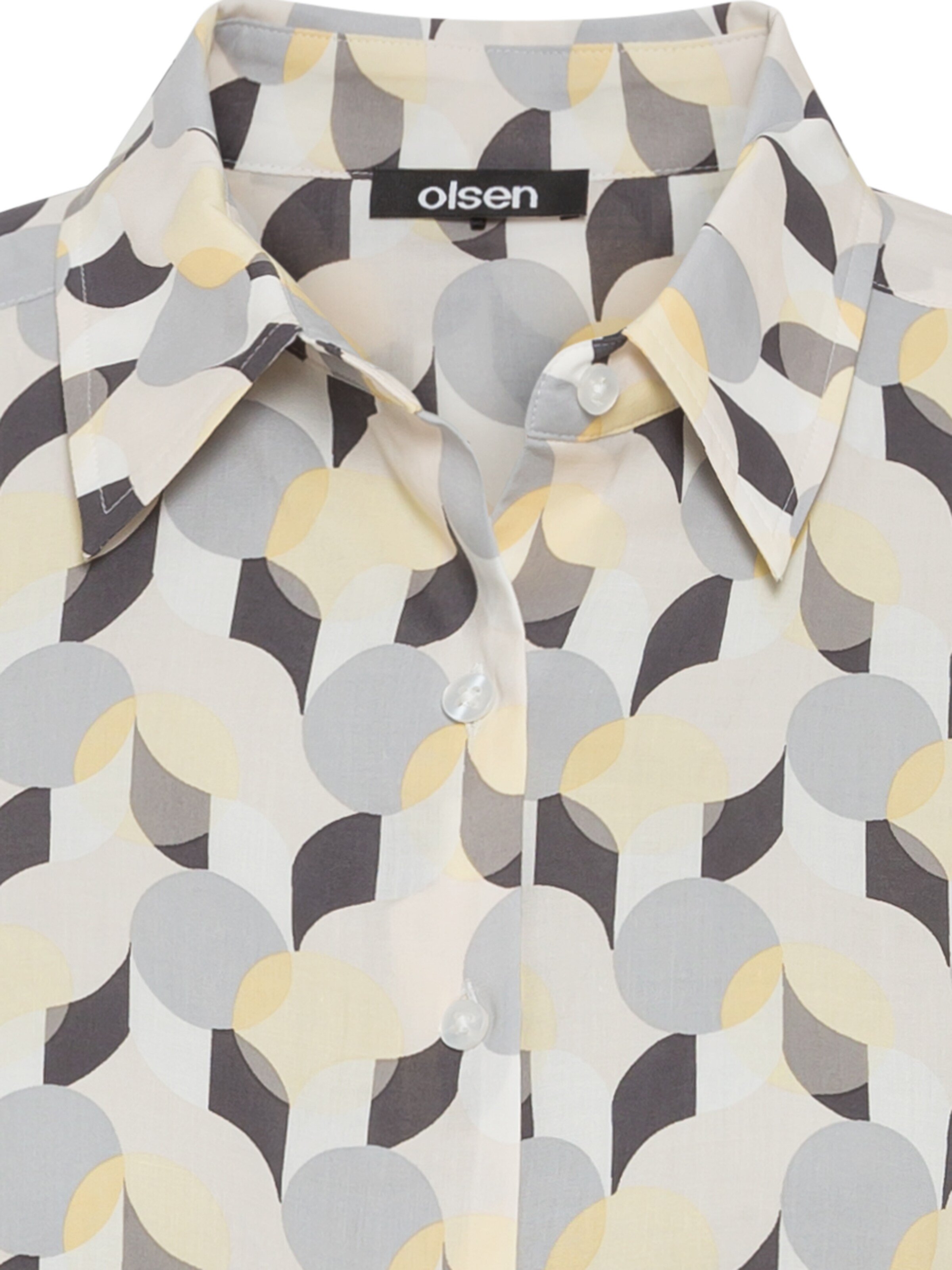 Olsen Bluse in Grau