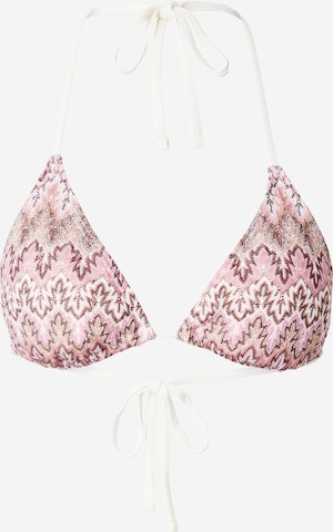 Hauts de bikini BeckSöndergaard en rose : devant