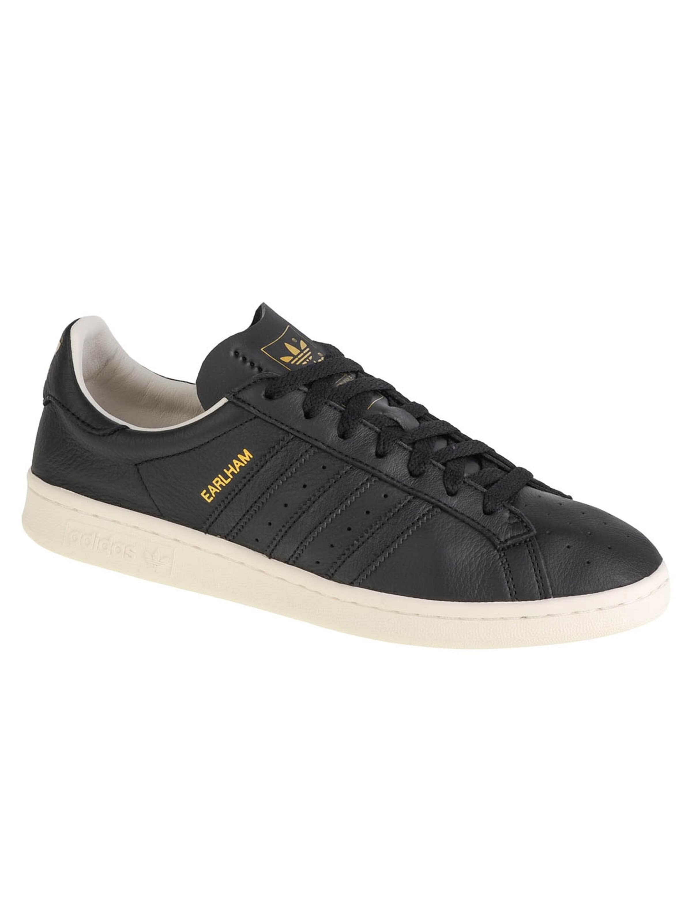 ADIDAS ORIGINALS Sneakers laag 'adidas Earlham' in Zwart: voorkant
