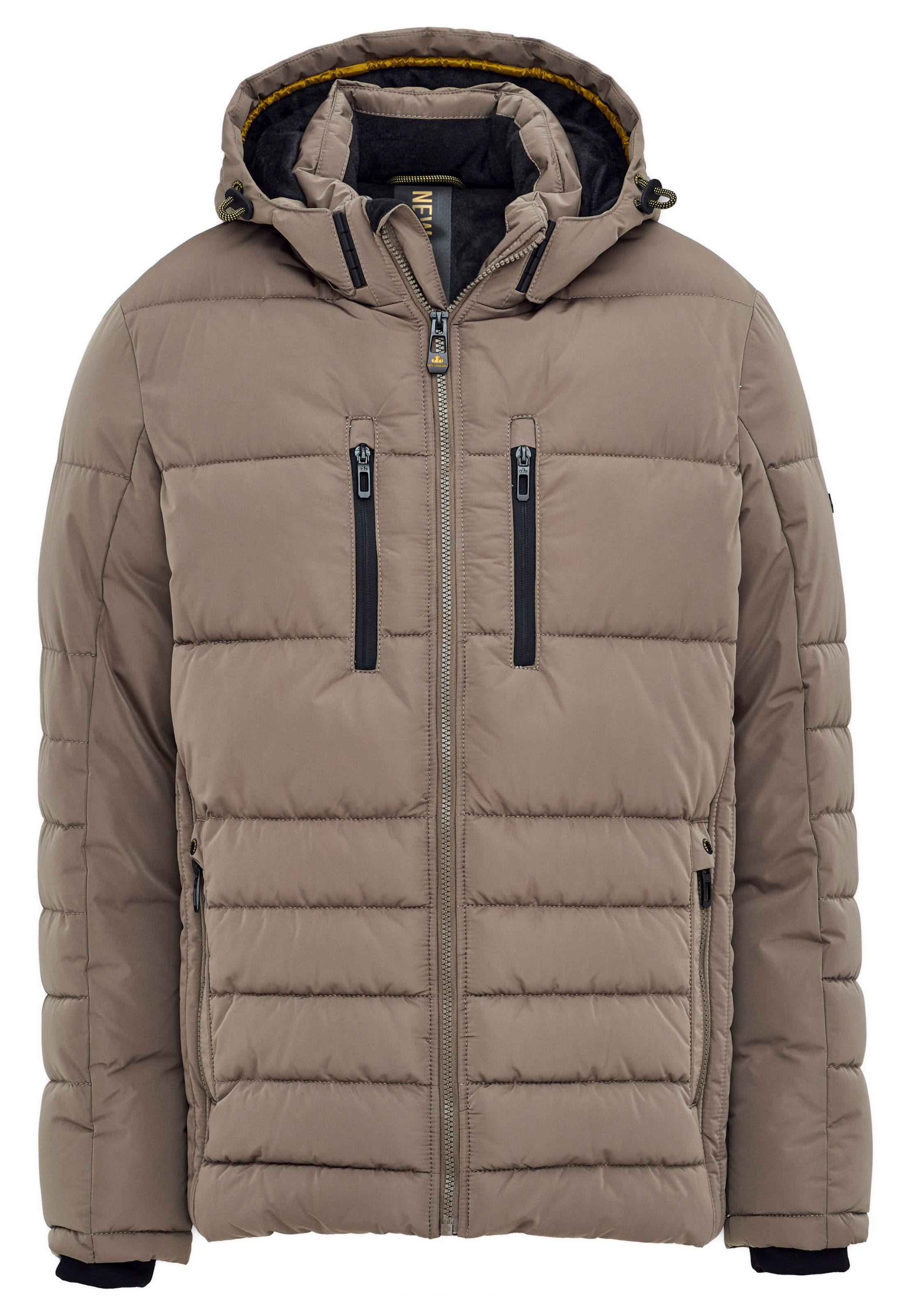 NEW CANADIAN Funktionsjacke 'dry iQ' in Braun: Vorderseite