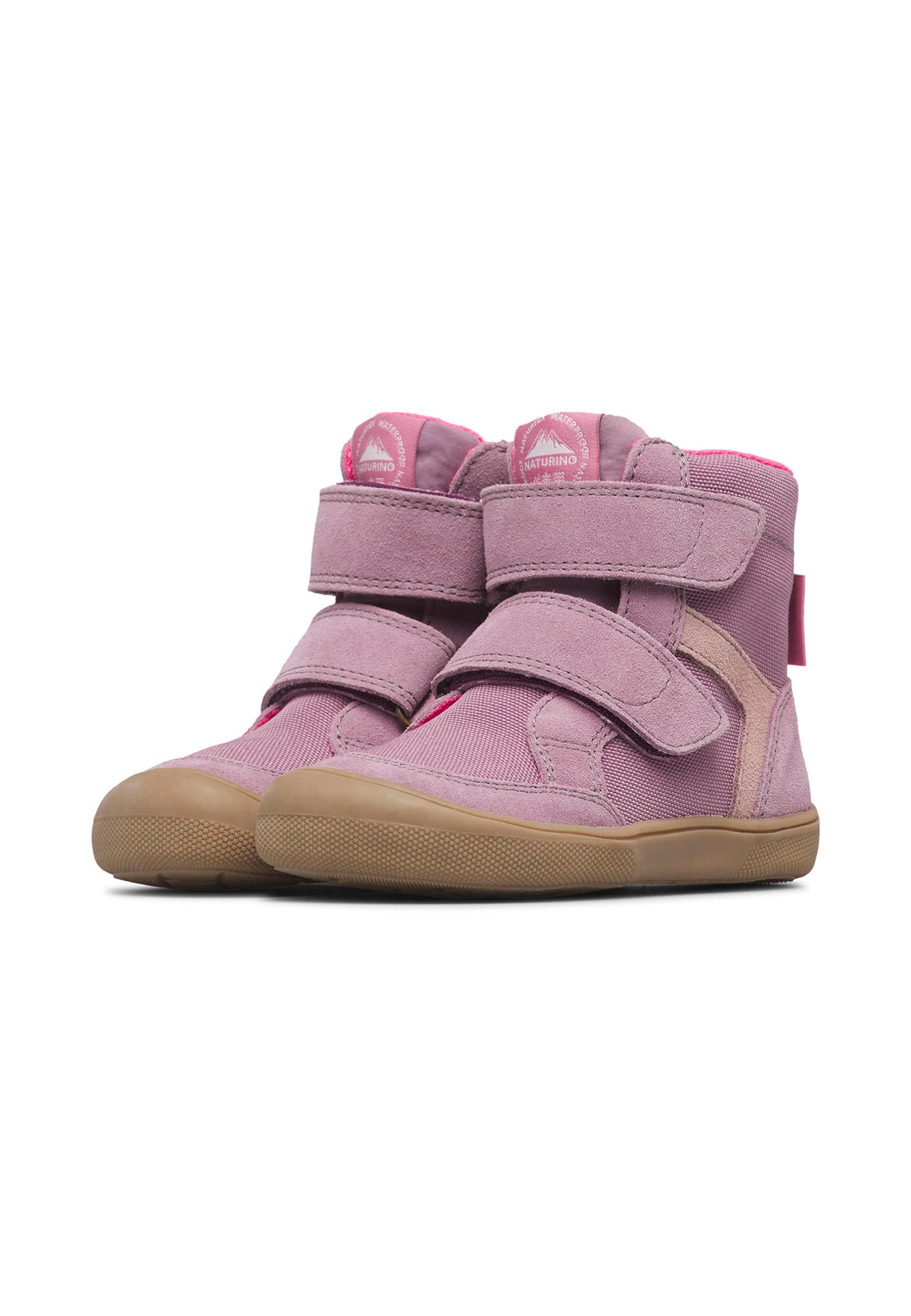 NATURINO Csizma 'BAREFOOT KODDAS' - lila
