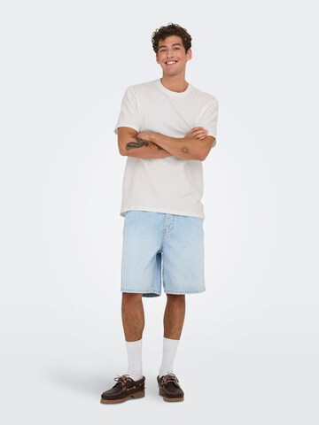 Only & Sons Shirt 'ONSKIAN' in Wit