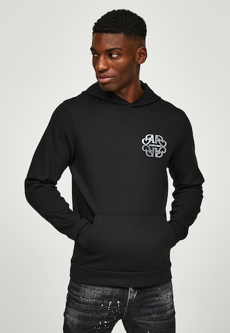 Alessandro Zavetti Sweatshirt 'Vicolo' in Black: front