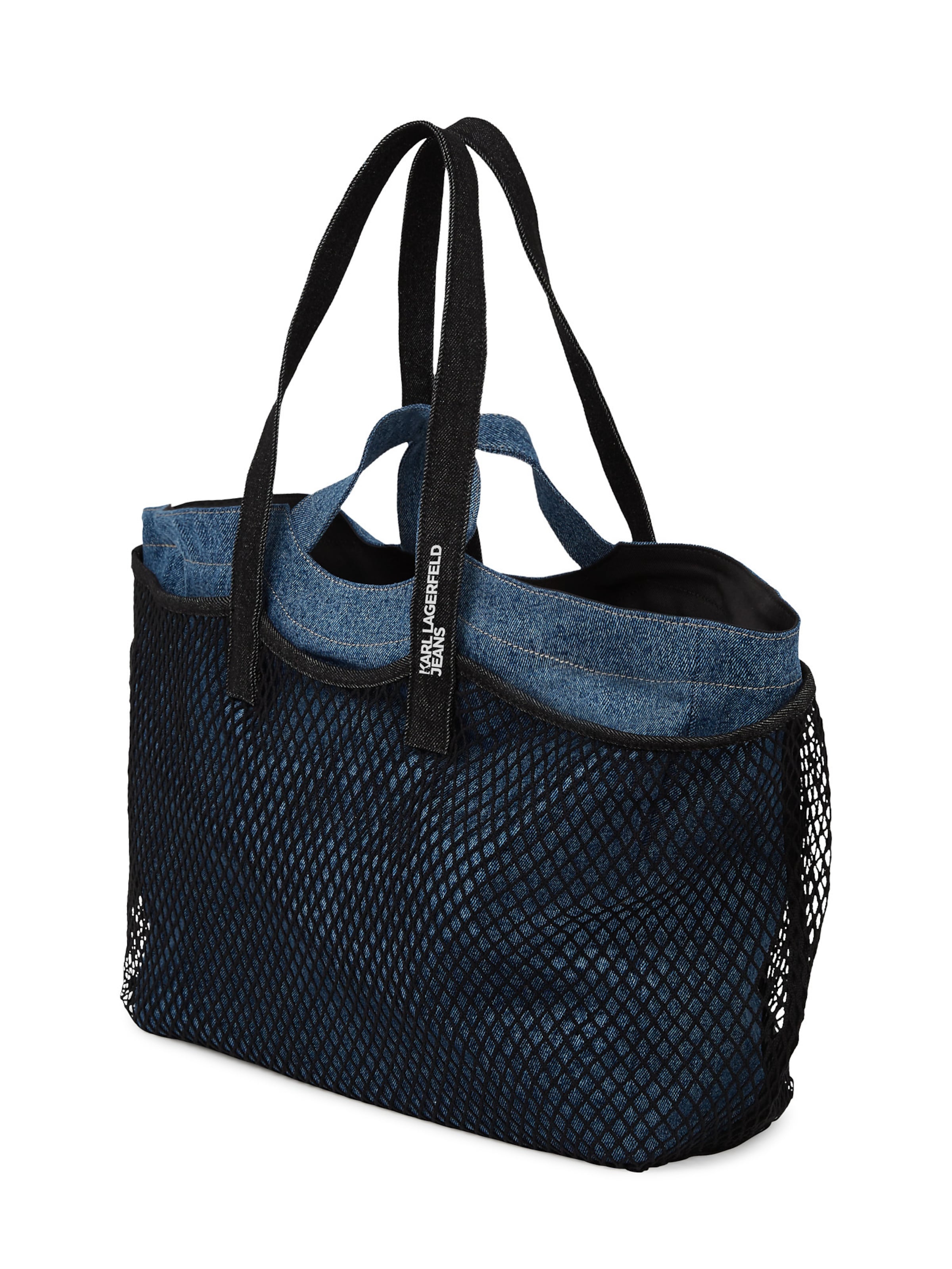 KARL LAGERFELD JEANS Shopper táska - kék