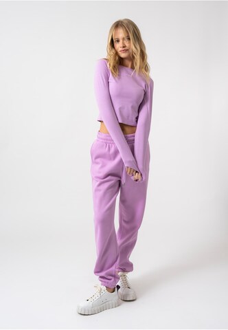 OH APRIL Tapered Broek in Lila