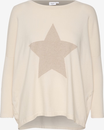 Pullover 'Baria' di SAINT TROPEZ in beige: frontale