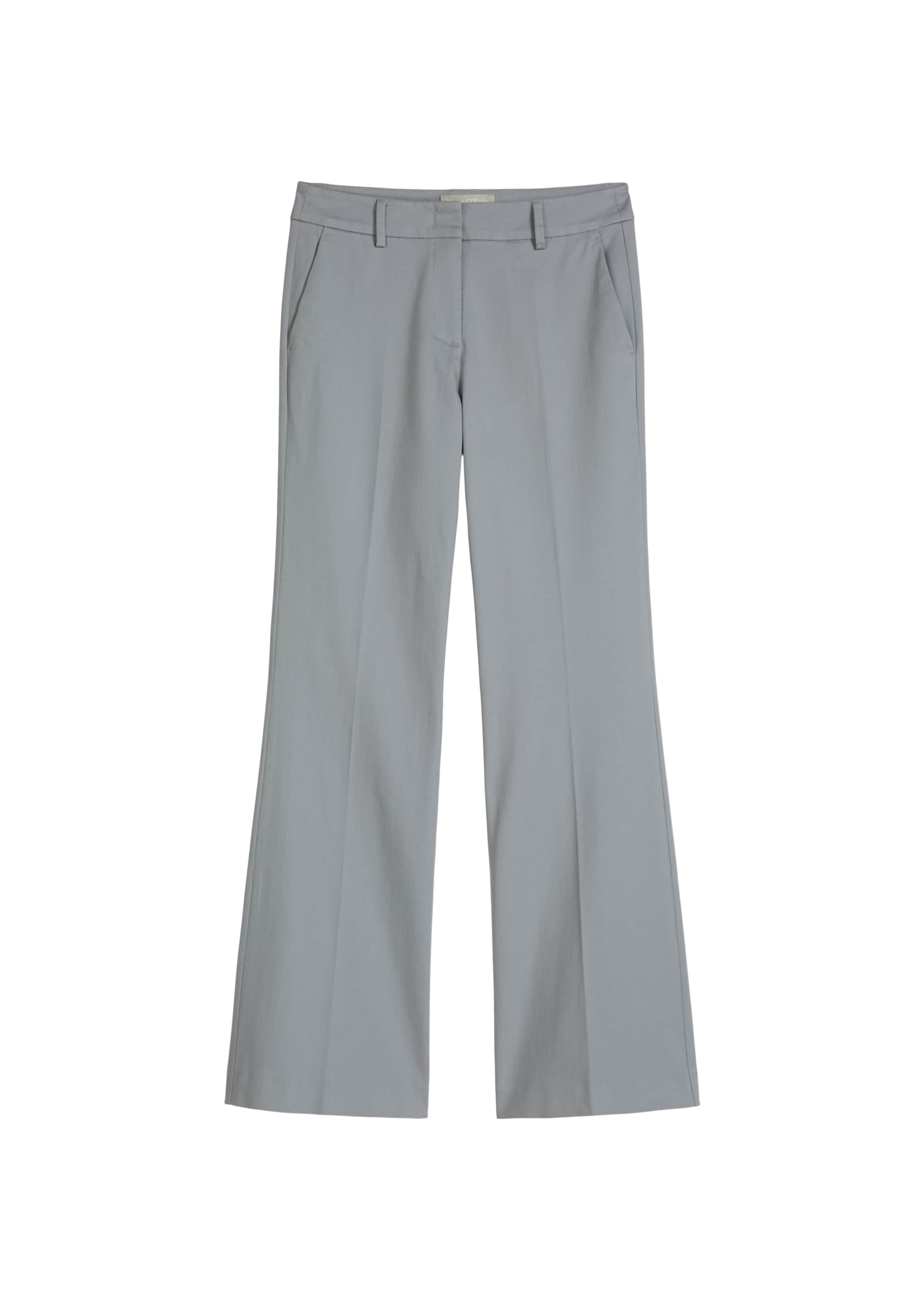Marc O'Polo Pantalon 'Marthe' in Grijs: voorkant