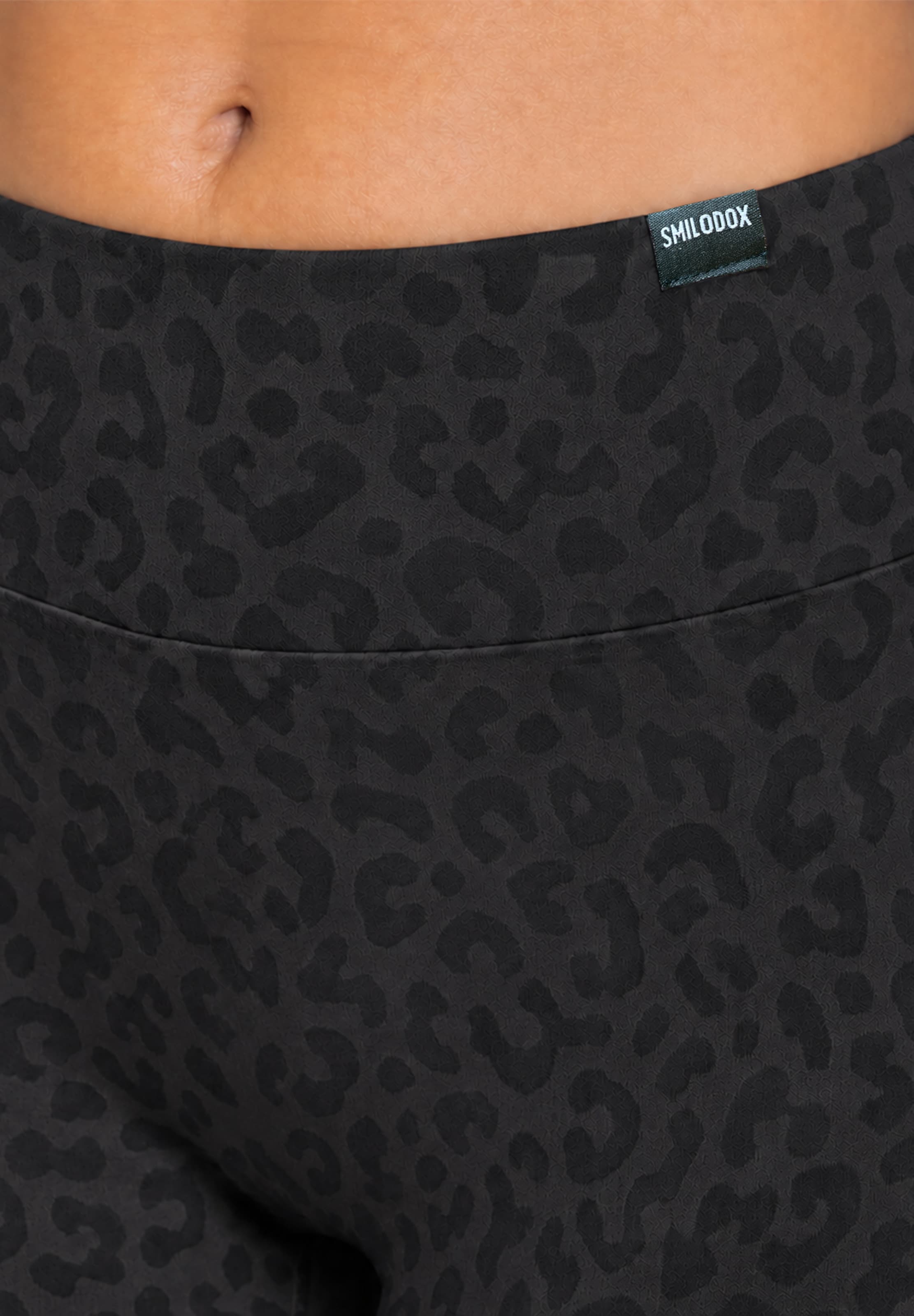 Skinny Leggings ' Velvara ' Smilodox en noir