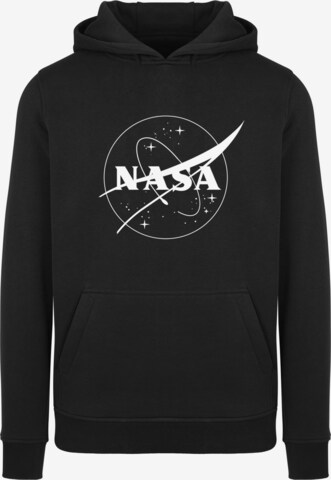 F4NT4STIC Sweatshirt 'NASA Classic Insignia' in Zwart: voorkant