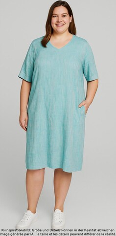 Ulla Popken Kleid 6XL in Grün: Vorderseite
