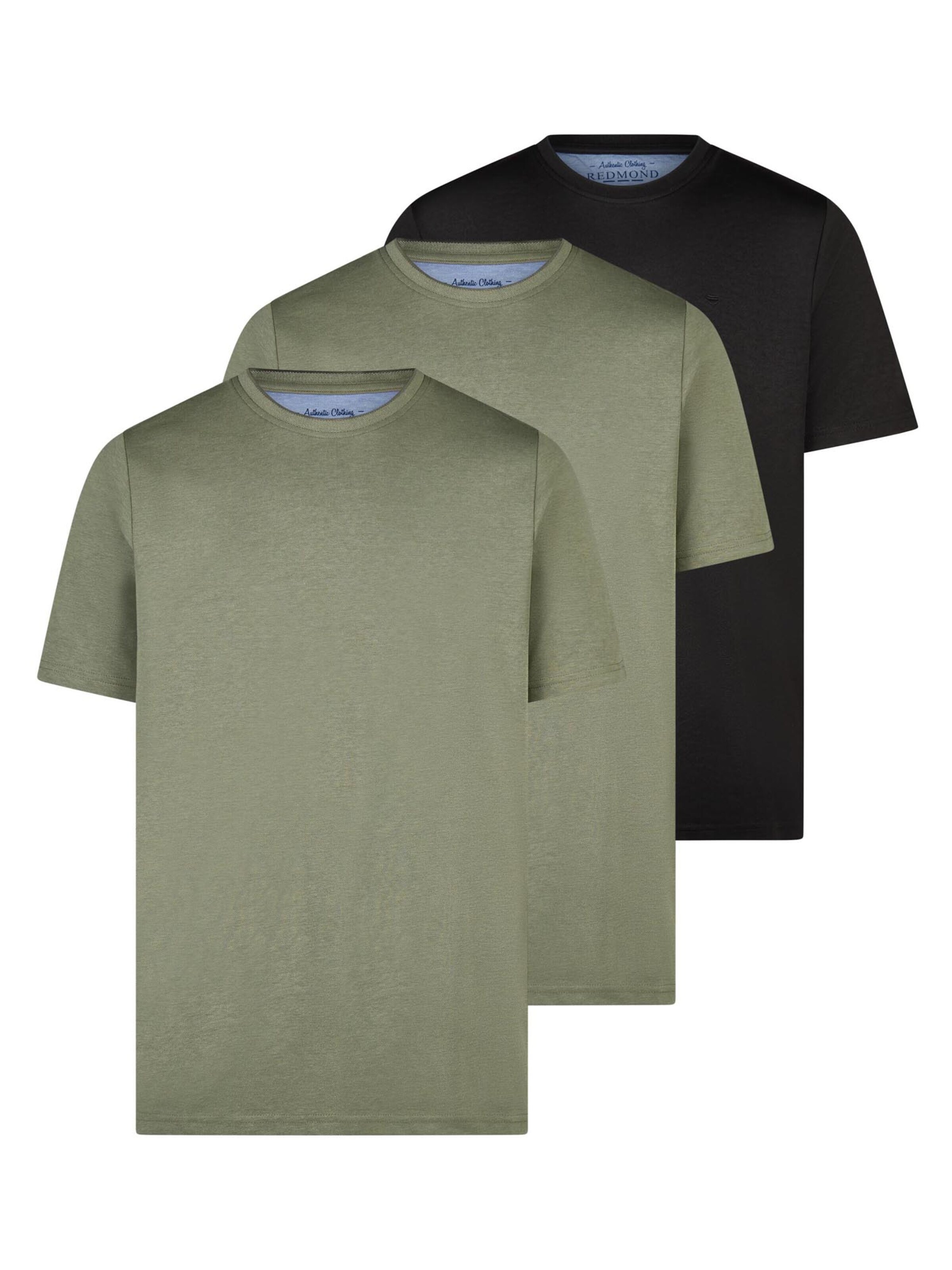 redmond Shirt 'Basic' in Green: front