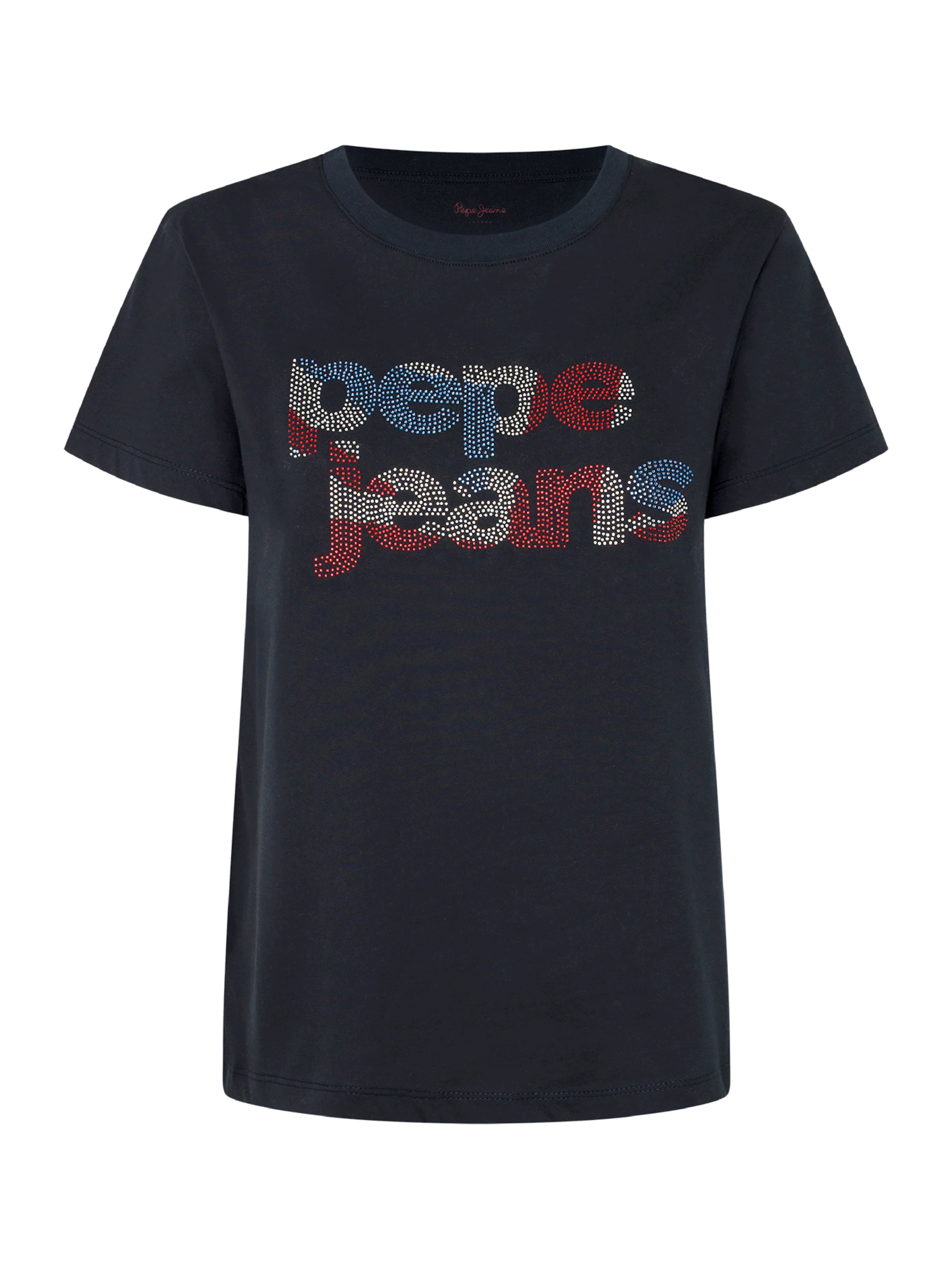 Pepe Jeans Tričko 'FERNANDINE' - Modrá: predná strana