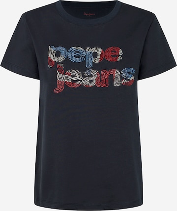 Pepe Jeans Μπλουζάκι 'FERNANDINE' σε μπλε: μπροστά