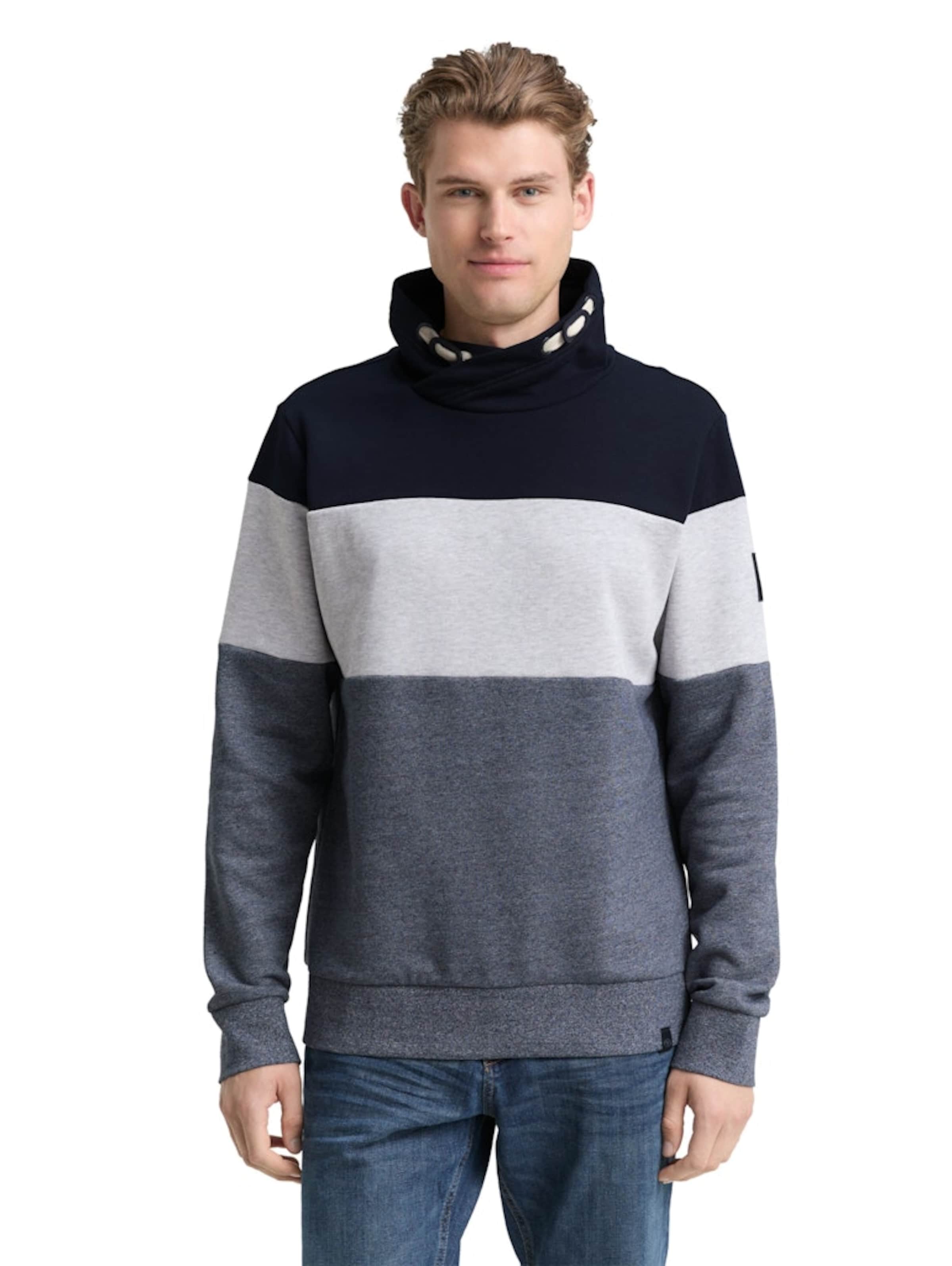 TOM TAILOR Sweatshirt i blå: forside