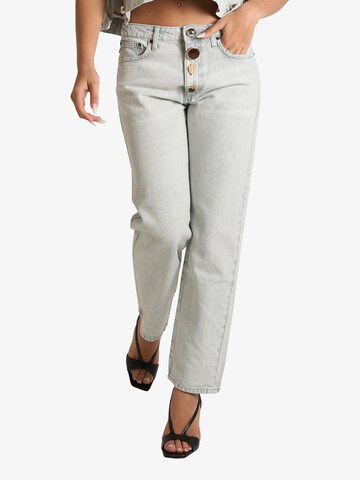ViCOLO Regular Jeans in Grey: front