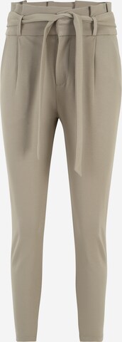 Vero Moda Petite Regular Pleat-Front Pants 'Eva' in Green: front