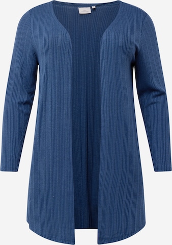 ONLY Carmakoma Strickjacke 'ESSIE' in Blau: predná strana