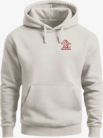 Neverless Sweatshirt 'Sunset Beach' in Beige: Vorderseite