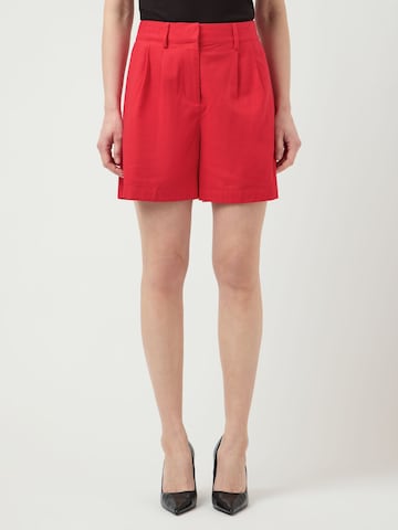 YAS - regular Pantalón en rojo: frente