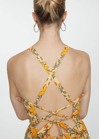 Robe d’été 'Yellow' MANGO en jaune