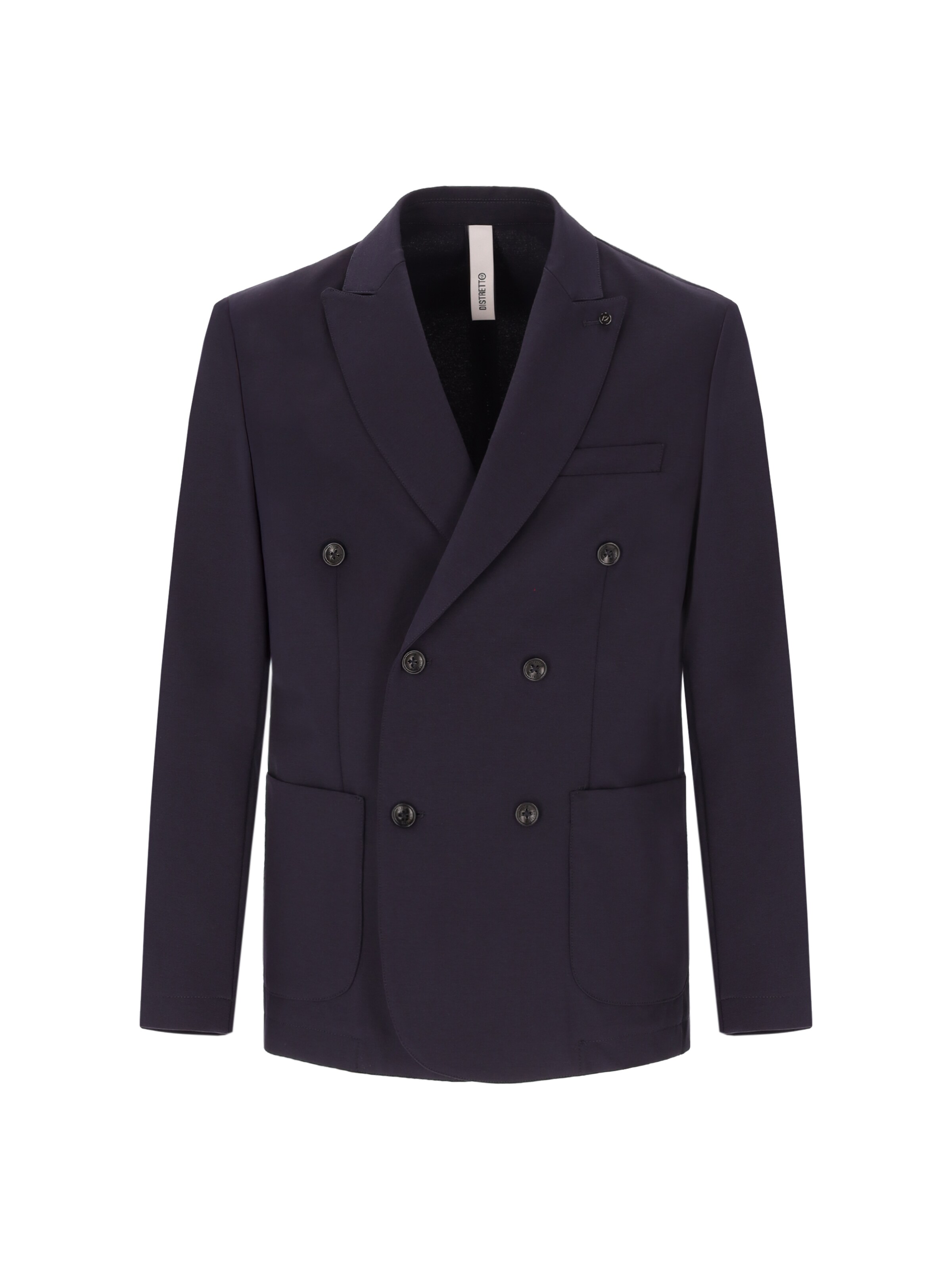 Distretto12 Regular Fit Sakko 'Milano' in Blau: Vorderseite