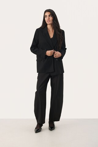 Wide Leg Pantalon 'Lauryn' Part Two en noir