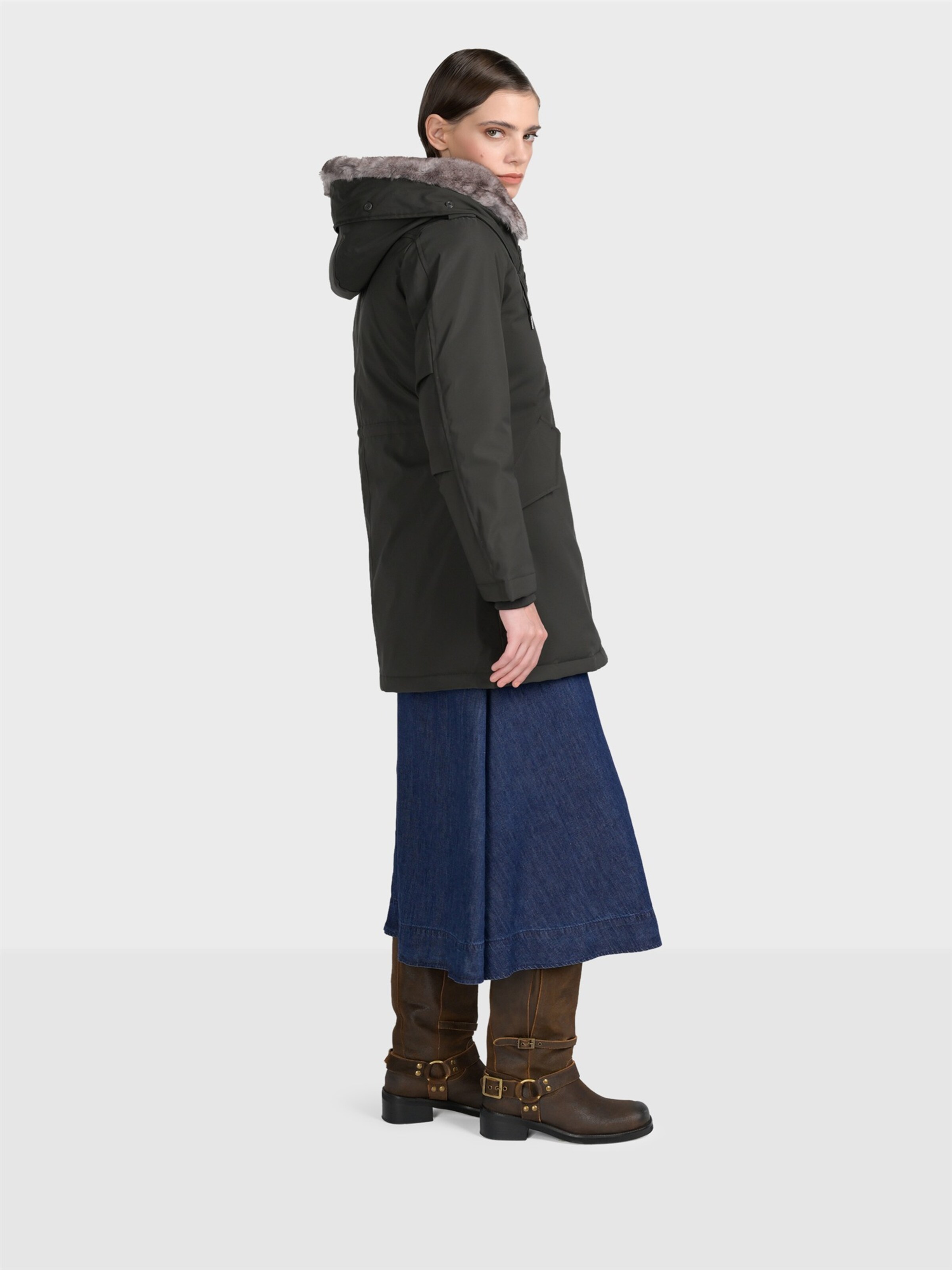 Canadian Classics Winter jacket 'Lanigan' in Brown: front