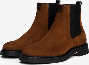 Chelsea Boots TOMMY HILFIGER en marron : devant