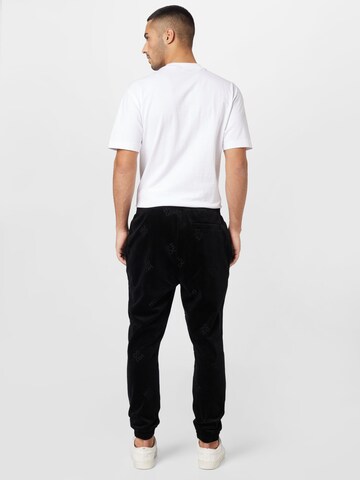 HUGO Red Tapered Trousers 'Daboon' in Black