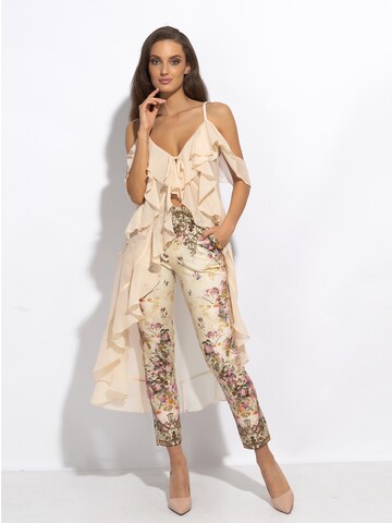 JIORO Tunic 'ESSENTIALS' in Beige