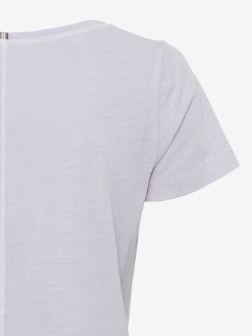 CAMEL ACTIVE T-Shirt aus Organic Cotton-Jersey in Lila