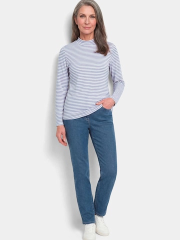 Goldner Shirt in Lila