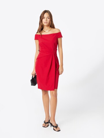 Lauren Ralph Lauren Φόρεμα κοκτέιλ 'SARAN' σε κόκκινο