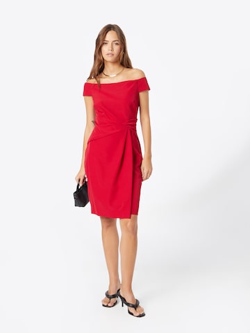 Lauren Ralph Lauren Cocktailjurk 'SARAN' in Rood