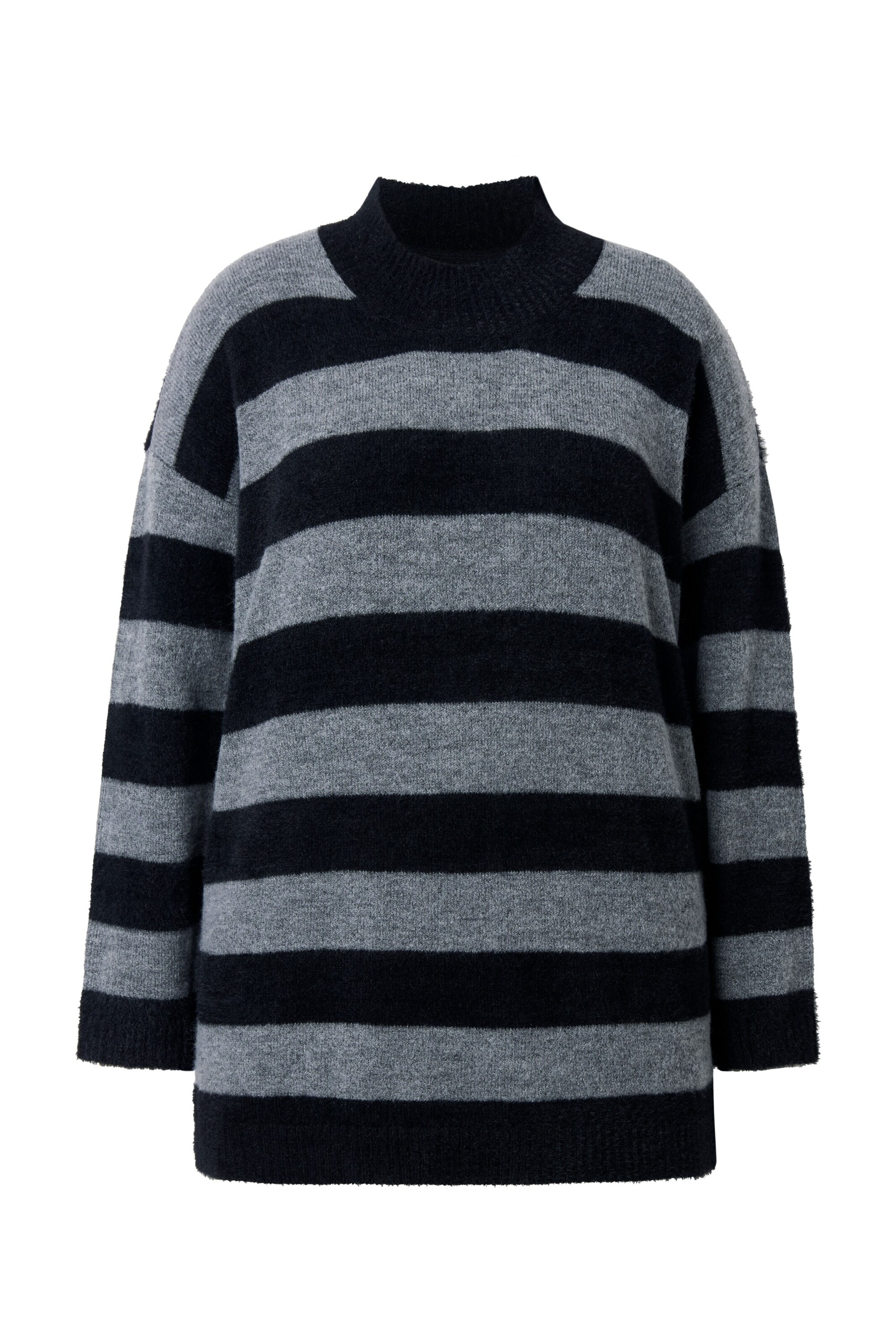 Ulla Popken Pullover in Schwarz: Vorderseite