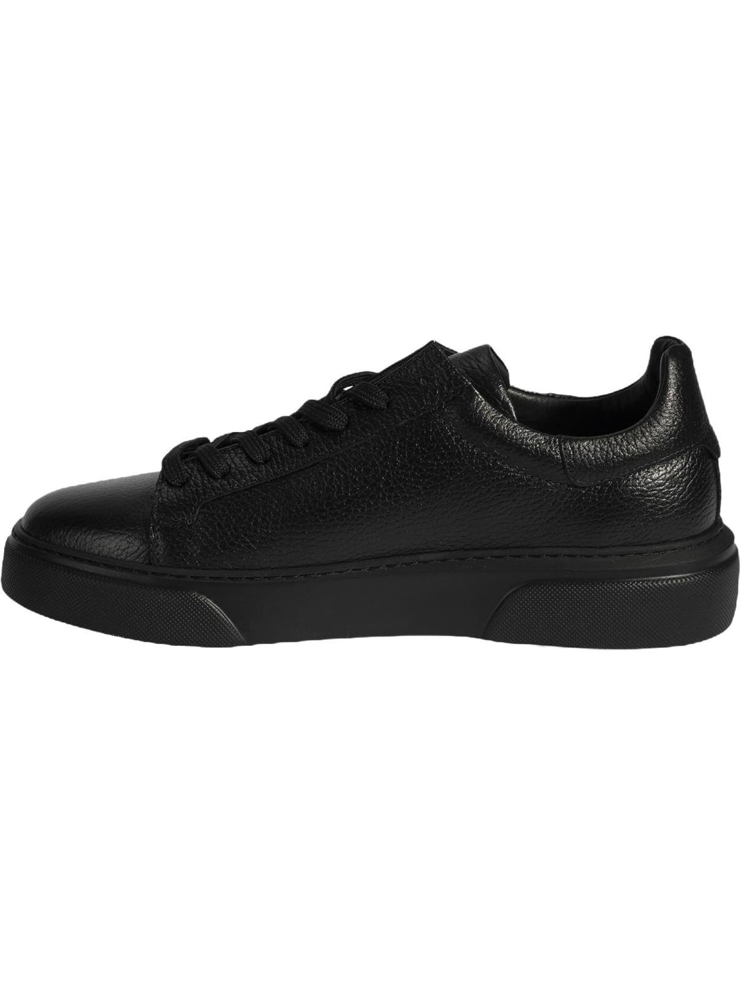 Desa Slip-ons 'Trainer' in Zwart
