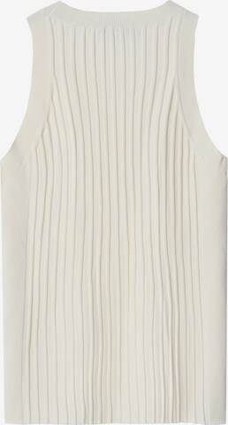 Adolfo Dominguez Knitted Top in White