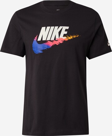 Nike Sportswear - Camiseta en negro: frente