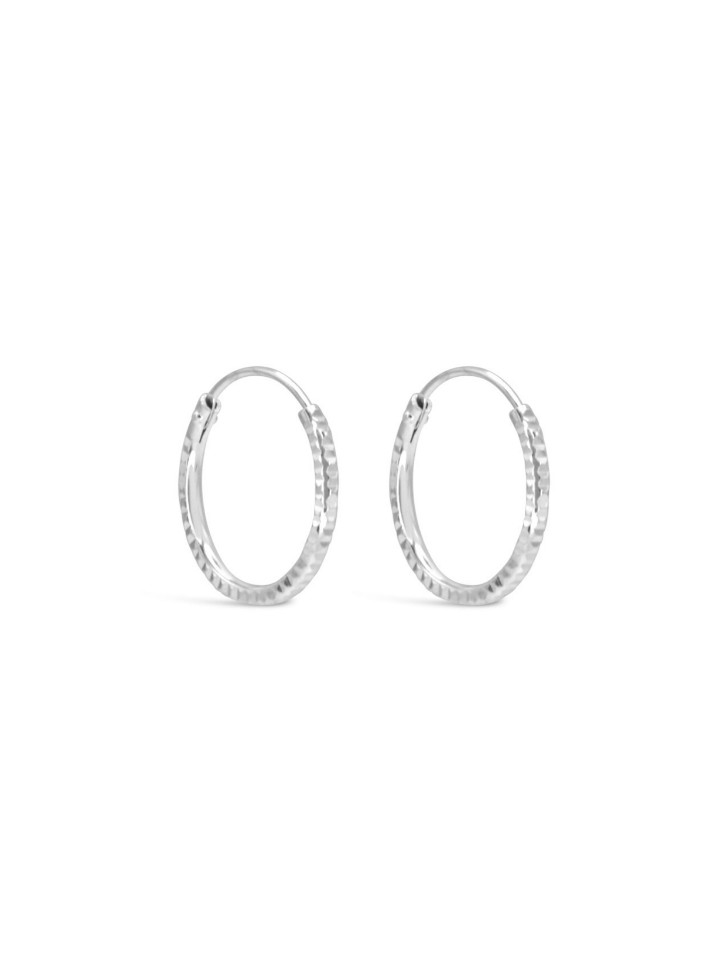 ARS-ARGENTI Ohrringe 'PURE ORBIT'‌ in Silber: Vorderseite